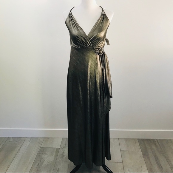 {Free People} Let it Shine Maxi Slip Dress - Picture 2 of 8